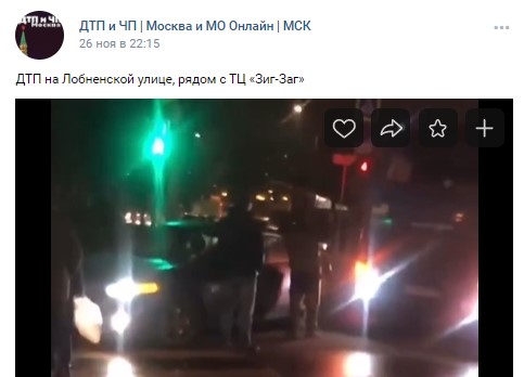 Грузовик с легковушкой не поделили перекресток Ковалевской и Лобненской